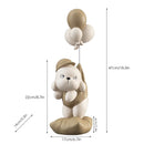 GobekUsa Balloon Puppy Statues - Creative Dog Sculptures for Living Room Decor