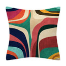 GobekUsa Geometry Pattern Cushion Cover Polyester Cotton Sofa Pillowcase Home Decor