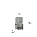 GobekUsa Geometric Glass Vase Stack for Home Decor & Flower Arrangement