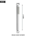 GobekUsa Brass Handheld Shower Head in Brushed Golden Finish