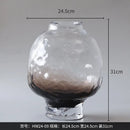 "GobekUsa Gradient Glass Vase for Flower Arrangement and Home Decoration"