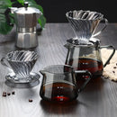 GobekUsa Glass Coffee Pot Server 400/600ML - Reusable Coffee Carafe for Milk, Juice, Tea