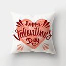 GobekUsa Love Heart Print Pillow Covers 45x45cm Home Decor Sofa Cushion Case