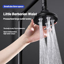 GobekUsa Black High Pressure Mini Rainshower Shower Head for Water-saving Bath Experience