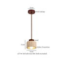 GobekUsa Black Travertine LED Hanging Pendant Light - Nordic Modern Home Decor