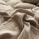 GobekUsa Korean Princess Ruffles Bedding Set - Soft Microfiber, Duvet Cover Pillowcases - All Sizes