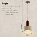 GobekUsa Elegant Wabi Sabi Travertine Pendant Lamp for Dining Desk & Kitchen Island
