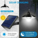 GobekUsa Double-head Solar Pendant Light with Remote Control for Indoor and Outdoor Decor