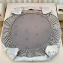 GobekUsa Cooling Ice Silk Mattress - 3Pcs, High Quality, Simple Pattern, Anti-Wrinkles.