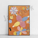 GobekUsa Abstract Art Canvas Wall Print Modular Exhibition for Home Decor