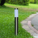 GobekUsa Black Silver Landscape Bollard Path Light for Garden Decoration