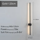 GobekUsa LED Strip Wall Lamp for Creative Staircase Aisle Background Wall Lights
