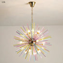 GobekUsa Dandelion Chandelier Lighting - Nordic Sphere Rainbow Pendant Light, Personalized Creative Design