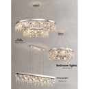 GobekUsa Crystal Kitchen Ceiling Lights: Luxury Diamond Ceiling Lamp for Home Decor
