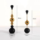 GobekUsa Golden Stainless Steel Candle Holder for Wedding Decor