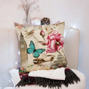 GobekUsa 45x45cm Peach Skin Pillow for Living Room Sofa Bed Chair Office Pillowcase