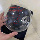 GobekUsa Bubble Glass Ball Pendant Light for Bedroom Kitchen Dining Room LED Fixture
