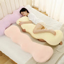 GobekUsa Ice Cream Wavy Soft Plush Pillow for Girls Bedroom & Sofa