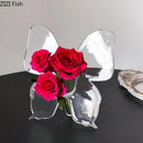 GobekUsa Butterfly Vase: Desk Decor, Flower Arrangement Pot for Room Aesthetic