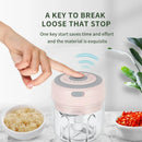GobekUsa Electric Food Chopper Mini Garlic Masher Meat Grinder Vegetable Chopper