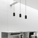 GobekUsa Black Travertine LED Pendant Lamp for Modern Interior Lighting