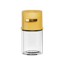 GobekUsa Glass Spice Dispenser Salt Shaker Sealed Spice Container Peppers Jar