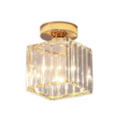 GobekUsa Crystal Mini Ceiling Lights for Elegant Living Spaces