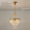 GobekUsa Crystal Chandelier: Modern Luxury Lighting for Dining, Bedroom, and Living Room
