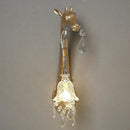GobekUsa Giraffe Resin Wall Lamp Sconce Light for Bedside & Living Room Decor