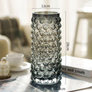 GobekUsa Droplet Glass Vase Hydroponics Plant Pots for Table Decoration and Floral Arrangement