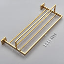 GobekUsa 304 Stainless Steel Wall Mount Towel Rack Bathroom Accessories