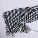 GobekUsa Houndstooth Throw Blanket