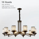 GobekUsa Black Art Crystal Chandelier for Luxury Living Room Bedroom Lighting Fixtures
