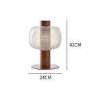 GobekUsa Glass Table Lamp Modern Design for Living Room and Bedroom