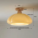 GobekUsa LED Ceiling Lamp Japanese Style Glass Modern Living Room Lighting