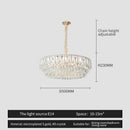 GobekUsa Crystal Chandelier: Modern Luxury Lighting for Home, Hotel, Restaurant