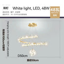 GobekUsa Crystal Flower Gold Ceiling Chandelier: Modern Luxury Nordic Living Room Light