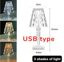 GobekUsa Butterfly Gold Acrylic LED Desk Lamp for Artful Living Room Night Light