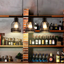 GobekUsa Industrial Loft Chandelier for Living Room Bedroom Coffee Shop Dining: 3/4/5 Heads