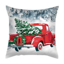 GobekUsa Christmas Cushion Cover Set - Festive Xmas Decor for Living Room Sofa