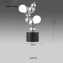 GobekUsa Dimmable LED Hanging Pendant Light for Living Room - Gold Silver Luminaire