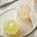 GobekUsa Gradient Glass Pumpkin Decorative Figurine for Home Decoration