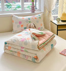 GobekUsa Cartoon Printed Summer Lightweight Cooling Blanket for Kids and Students.