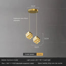 GobekUsa Crystal Bedside Chandelier Wall Light for Designer Living Room and Hotel Bedroom