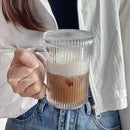 GobekUsa Glass Coffee Cup Set - Stylish Japanese Design, Perfect for Wedding Gifts