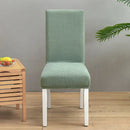 GobekUsa Blue Quilted Chair Cover Slipcover Stretch Elastic Chair Protector for Banquet