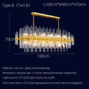 GobekUsa Crystal Chandelier: Elegant Luxury Pendant Lighting for Home, Restaurant & Hotel