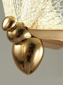 GobekUsa Butterfly Acrylic Chandelier Modern Ceiling Light Pendant Lamp for Living Room