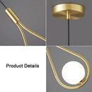 GobekUsa Glass Ball Pendant Lamps for Home Kitchen Bar Decor & Wall Sconce