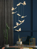 GobekUsa Elegant Butterfly Chandelier for Stairs, Bedroom, Kitchen & More
